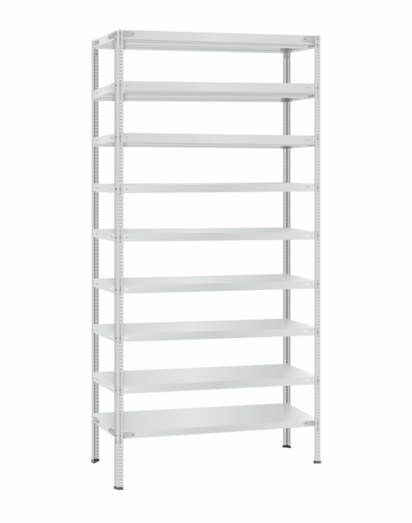 Стеллаж металлический Титан МС-500 2300х1000х600 9 полок