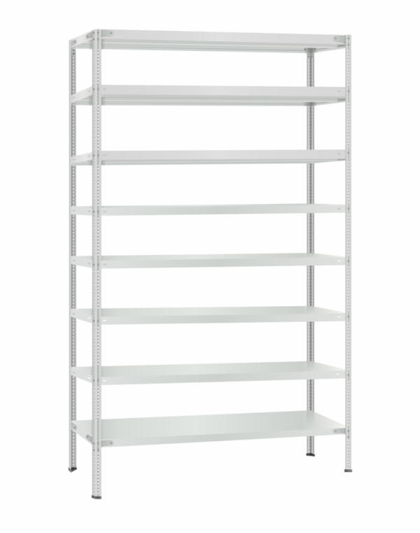 Стеллаж металлический Титан МС-500 2300х1200х400 8 полок