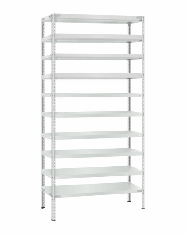 Стеллаж металлический Титан МС-500 2300х1000х400 10 полок